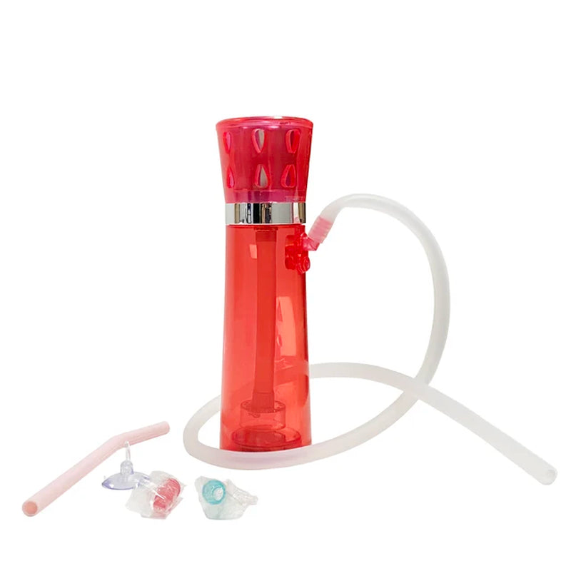 Mini Hookah Cup for Car Hookah Cup Travel Hookah Set Portable Travel Hookah Cup Mini Shisha Set with LED Chicha Complet Light