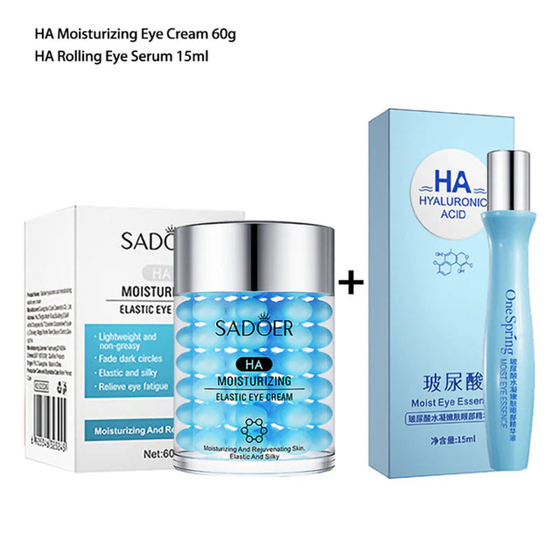 Skincare Set Snail Cream Collagen Cream anti Aging Whiten Skin Face Cream Fade Dark Eye Circles Remove Eye Bags Eye Serum