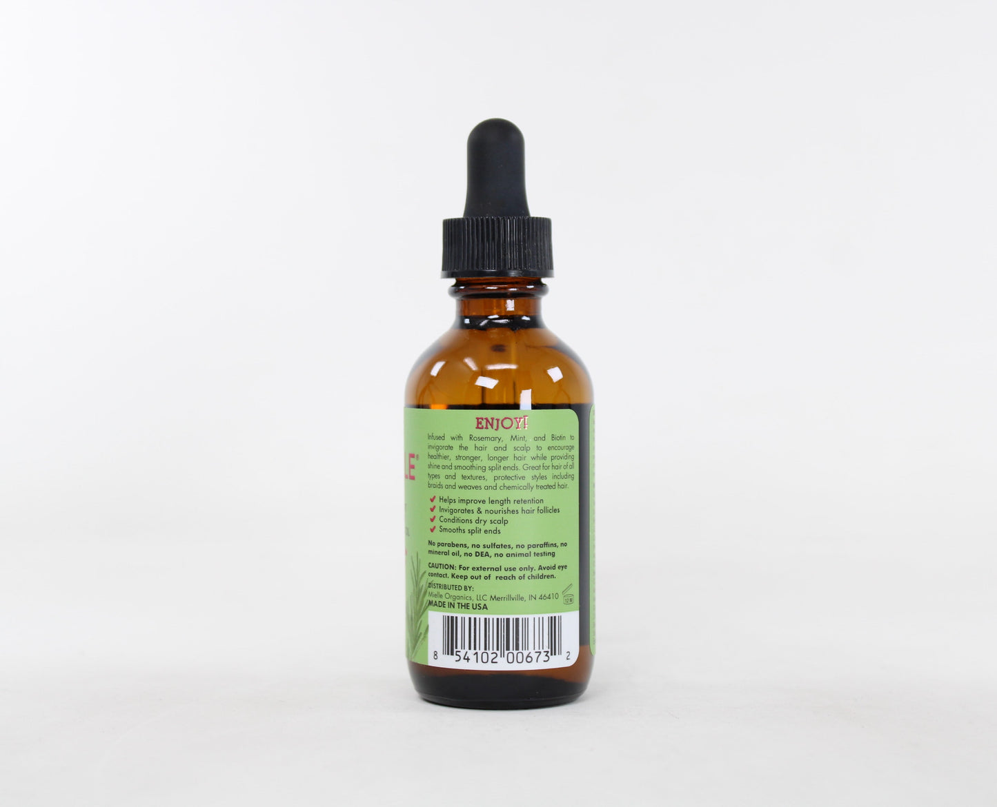 Pack 2_  Rosemary Mint Scalp & Hair Strengthening Oil